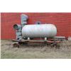 Image 1 : APPROX. 500 GAL. PROPANE TANK ON STEEL WAGON C/W SKIS