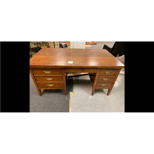Oak Office Desk
