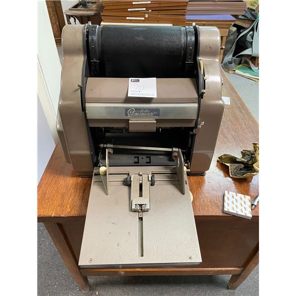 Gestetner Lithograph Machine