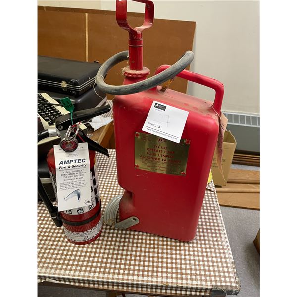 Fire extinguishers x 2