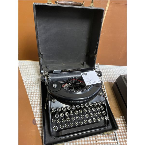 Remington noiseless portable typewriter
