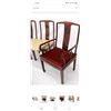 Image 13 : High-Quality Rosewood Dining Room Set with 8 Solid Rosewood Chairs (with 2 Sleeves)