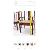 Image 14 : High-Quality Rosewood Dining Room Set with 8 Solid Rosewood Chairs (with 2 Sleeves)