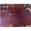 Image 2 : High-Quality Rosewood Dining Room Set with 8 Solid Rosewood Chairs (with 2 Sleeves)