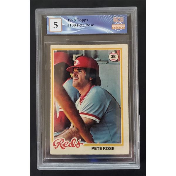 1978 O-Pee-Chee #100 Pete Rose GCG 5