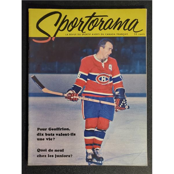 Sportorama - Dec 1967 - Henri Richard cover