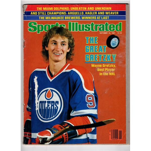 Sports Illustrated - Oct 1981 - Wayne Gretzky cover/story