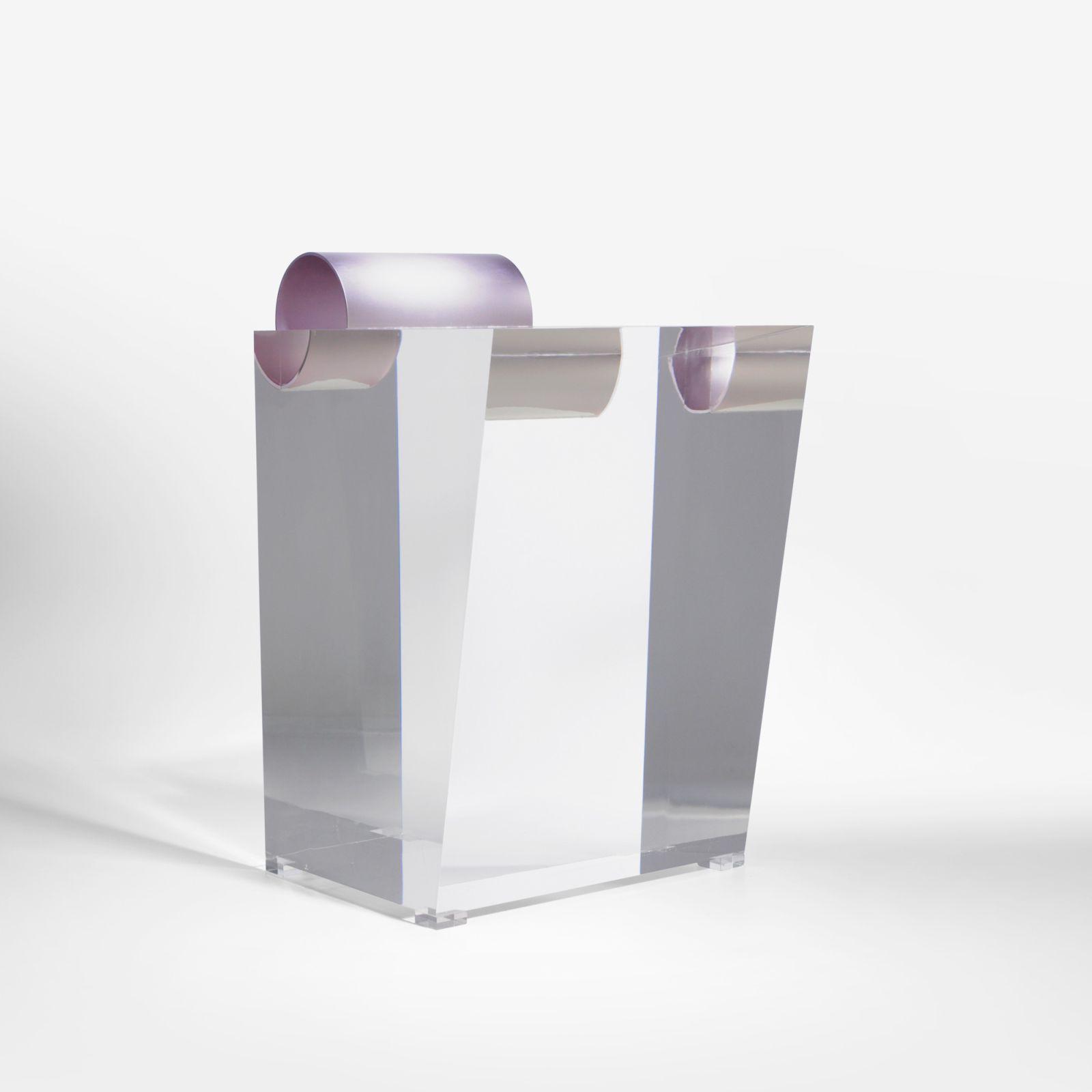 Shiro Kuramata Acrylic Stool