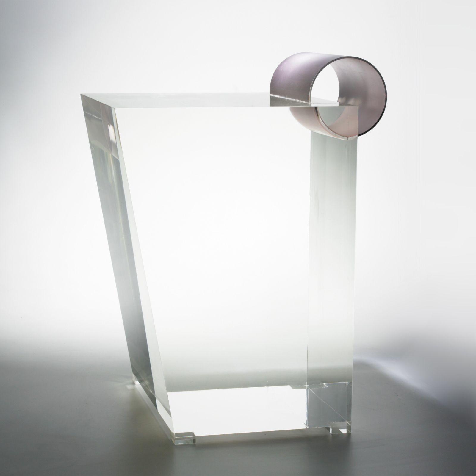 Shiro Kuramata Acrylic Stool