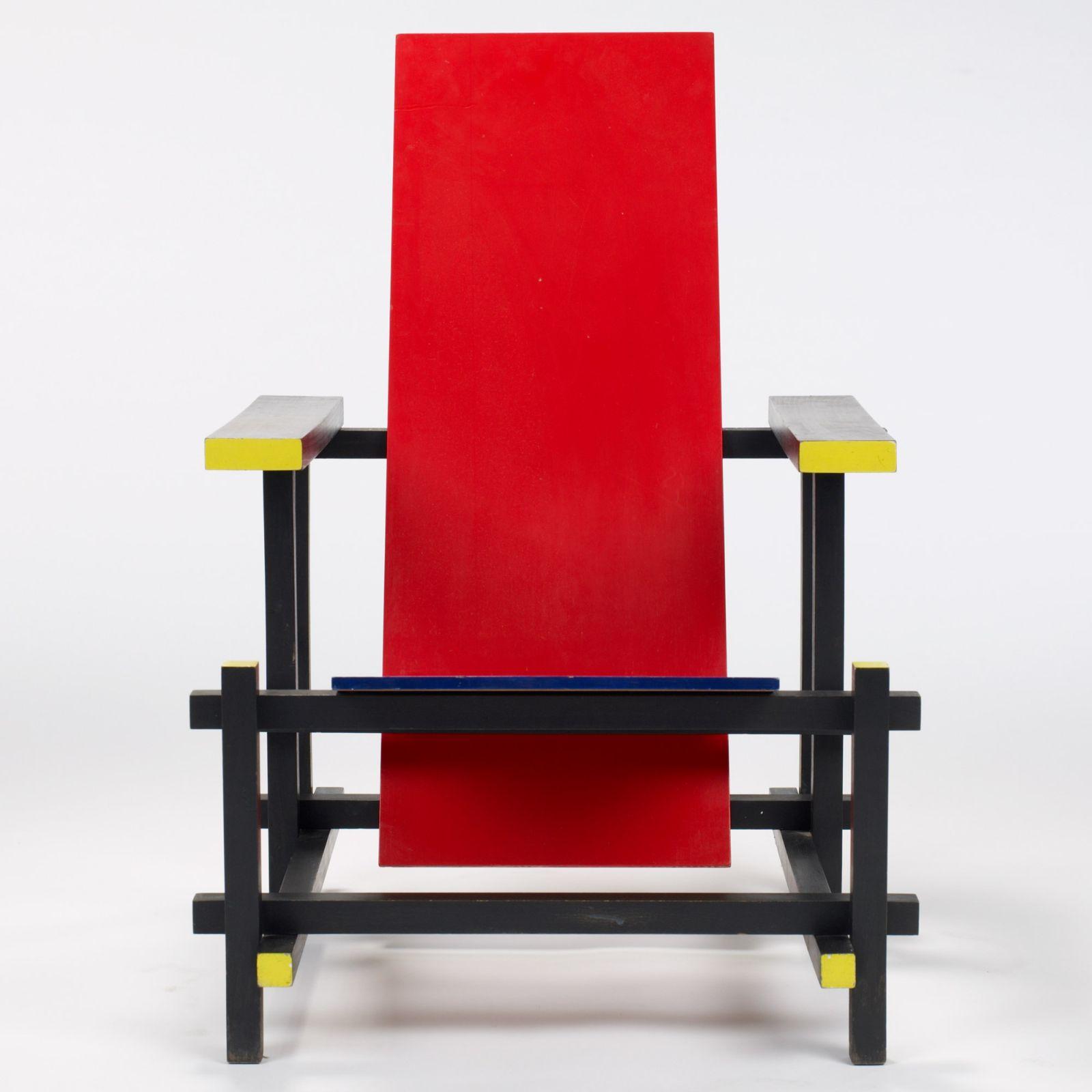Gerrit Rietveld Red Blue chair