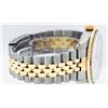 Image 8 : Rolex Mens 2 Tone MOP Roman & Ruby Channel Set Diamond Datejust Wristwatch