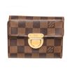 Image 1 : Louis Vuitton Brown Damier Canvas Joey Wallet