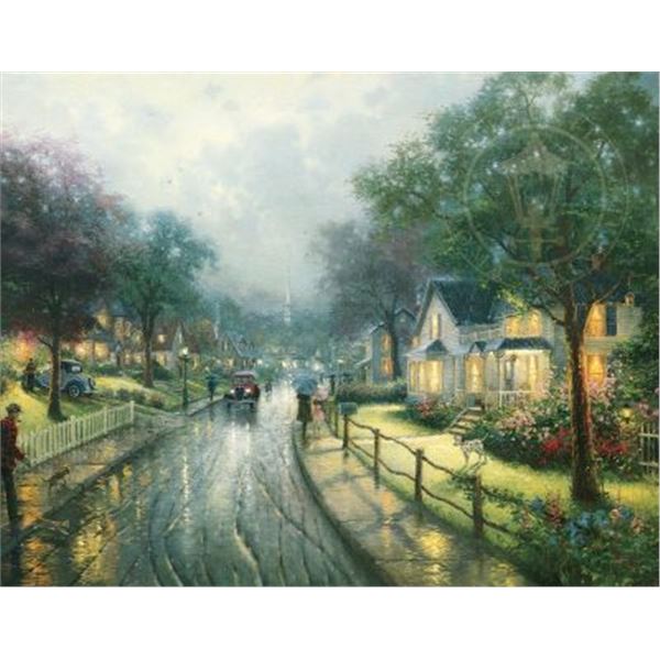 Hometown Memories by Thomas Kinkade