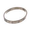 Image 4 : Cartier Silver Love Bracelet
