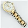 Image 8 : Rolex Mens 2 Tone MOP Diamond Lugs 36MM Datejust Wristwatch