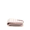 Image 3 : Bottega Veneta French Wallet Intrecciato Nappa with Snakeskin Compact Pink
