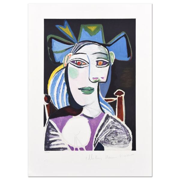 Buste de Femme au Chapeau Bleu by Picasso (1881-1973)