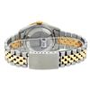 Image 5 : Rolex Mens 2 Tone Black 2.75 ctw Princess Cut Diamond Datejust 36MM Wristwatch