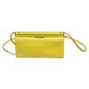 Hermes Yellow Leather Evercolor Clic-H 21 Wallet