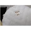 Image 5 : Chanel White Chevron Quilted Fur Round Crossbody Bag