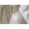 Image 9 : Chanel White Chevron Quilted Fur Round Crossbody Bag