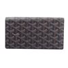 Image 1 : Goyard Black Goyardine Canvas Leather Richelieu Wallet