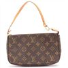Image 2 : Louis Vuitton Brown Monogram Canvas Leather Pochette Accessoires Shoulder Bag