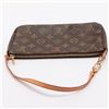 Image 5 : Louis Vuitton Brown Monogram Canvas Leather Pochette Accessoires Shoulder Bag