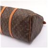 Image 3 : Louis Vuitton Brown Monogram Canvas Leather Keepall 50 cm Duffle Bag Luggage