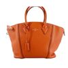 Image 1 : Louis Vuitton Orange Taurillon Leather Soft LockIt PM Handbag