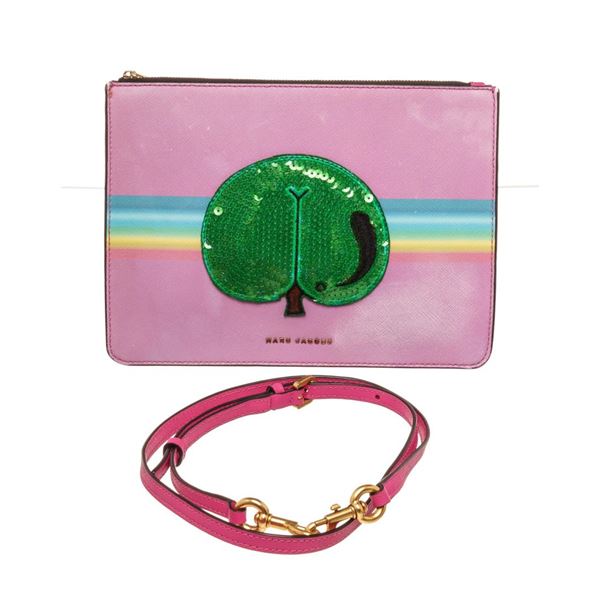 Marc Jacobs Pink Leather Crossbody Bag