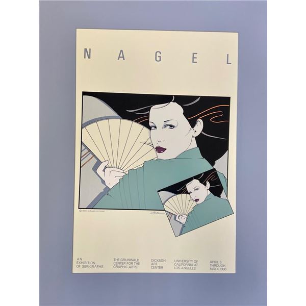 Patrick Nagel May 1980 Exhibit poster