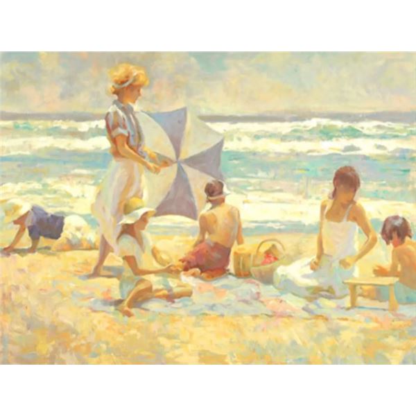 Summer Afternoon by Don Hatfield on paper