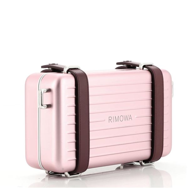 Christian Dior x Rimowa Pink Aluminum Personal Clutch