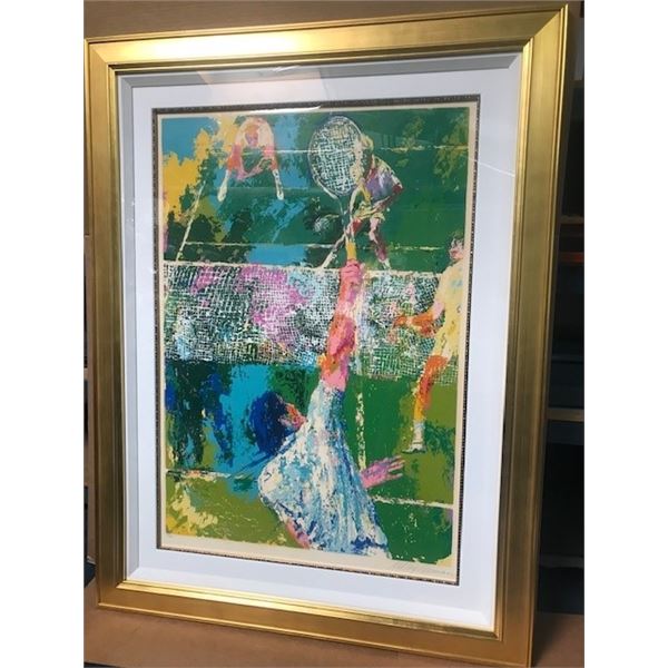 "Tennis" by LeRoy Neiman (1921-2012)