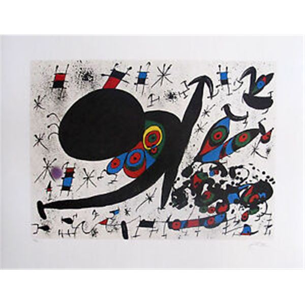 Joan Miro "Homage to Joan Pratts"