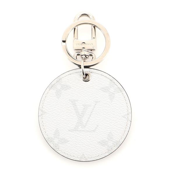 Louis Vuitton Round Illustre Keychain Limited Edition Logo Story Monogram Canvas