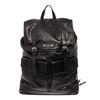 Image 1 : Balenciaga Black Leather Expandable Traveller Buckle Backpack