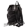 Image 3 : Balenciaga Black Leather Expandable Traveller Buckle Backpack
