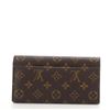 Image 2 : Louis Vuitton Brown Monogram Canvas Leather Sarah Wallet NM