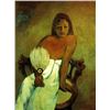 Image 1 : Paul Gauguin - Young Girl with Fan