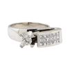 Image 1 : 1.29 ctw Diamond Ring - 14KT White Gold