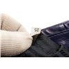 Image 8 : Prada Navy Blue Nappa Leather Gaufre Shoulder Bag