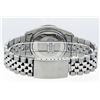 Image 6 : Rolex Mens Stainless Steel 36mm Green Vignette Diamond Datejust Wristwatch