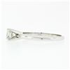 Image 6 : NEW 14k White Gold .53 ctw Prong Round Brilliant Diamond Solitaire Engagement Ri