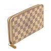Image 2 : Louis Vuitton Damier Azur Coated Canvas Zippy Organizer Wallet
