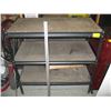 Image 1 : 3 TIER METAL SHELF UNIT