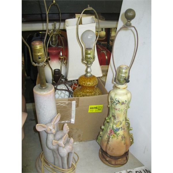 6 DECORATIVE LAMPS