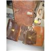 Image 2 : ASST. LEATHER SATCHELS, SMALL SUITCASE, ETC.