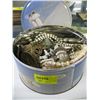 Image 1 : METAL CONTAINER WITH ASST. COSTUME JEWELLERY